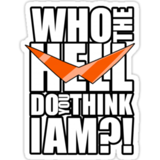 You think i am wrong. Who the Hell do you think i am. Who do you think i am. Who the Hell do you think i am Kamina. Who the Hell do you think you are.