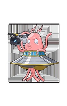 Martian UFO Takosuke